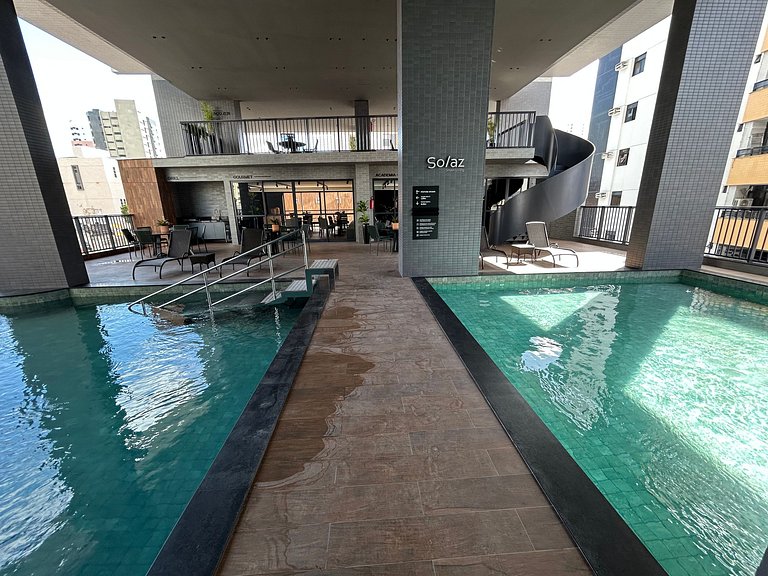 Bela Hospedagem | Modern Stay at Solaz Smart #105 in Manaíra