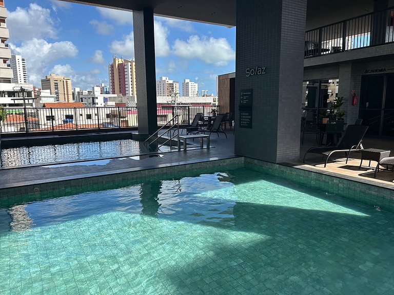 Bela Hospedagem | Modern Stay at Solaz Smart #105 in Manaíra