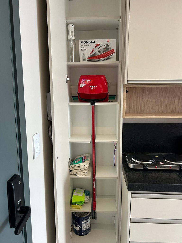 Bela Hospedagem - #402 Ciel Home, Vista Mar com Varanda Priv