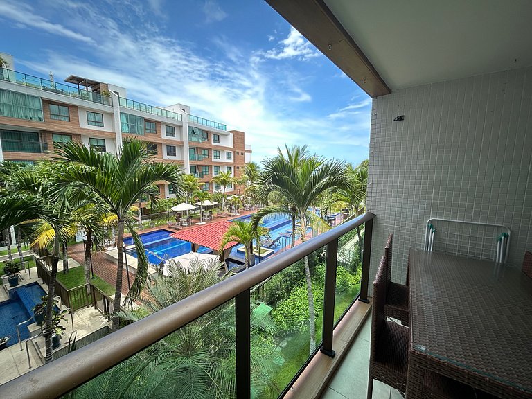 Bela Hospedagem - #302A Luxor Paulo Miranda, Frente Mar Cabo