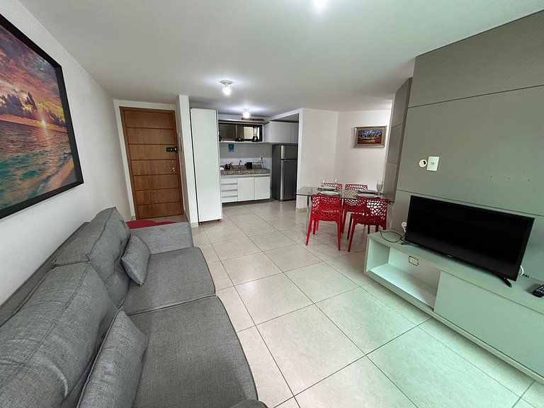 Bela Hospedagem - #302A Luxor Paulo Miranda, Frente Mar Cabo