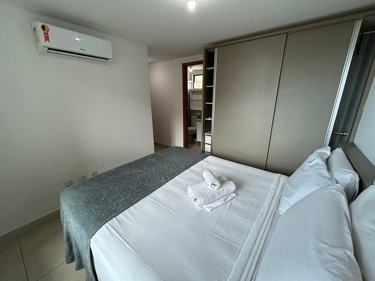 Bela Hospedagem - #302A Luxor Paulo Miranda, Frente Mar Cabo