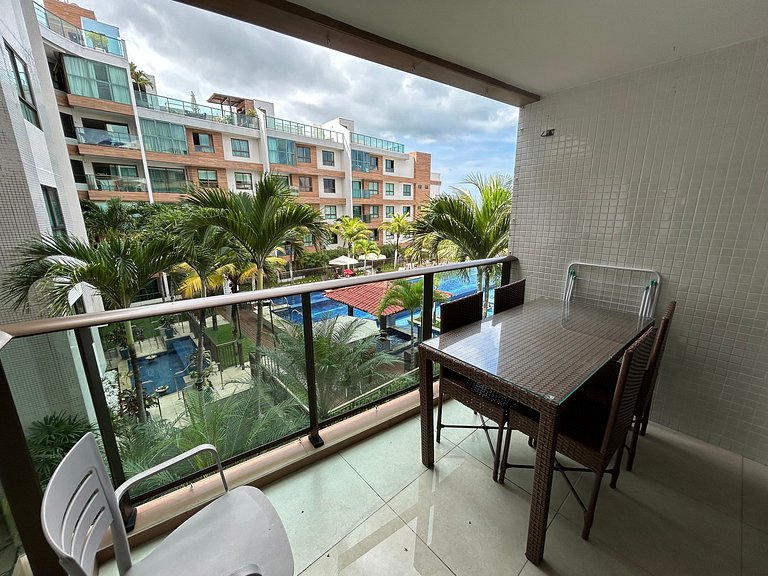 Bela Hospedagem - #302A Luxor Paulo Miranda, Frente Mar Cabo