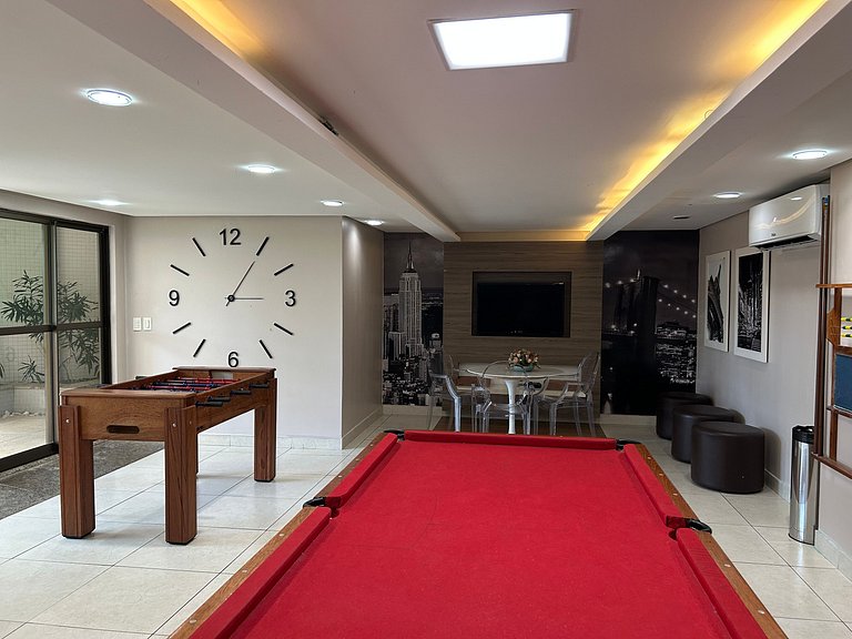 Bela Hospedagem - #302A Luxor Paulo Miranda, Frente Mar Cabo