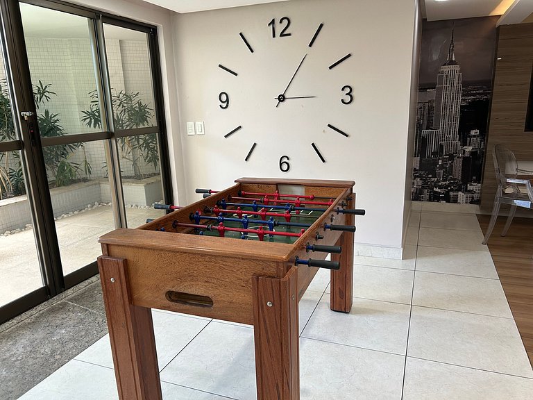 Bela Hospedagem - #302A Luxor Paulo Miranda, Frente Mar Cabo