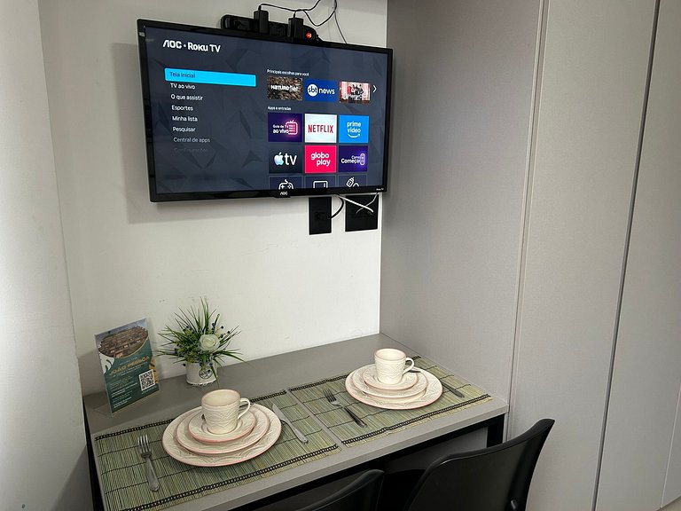 Bela Hospedagem - #Get One 321 - Moderno, a poucos passos do