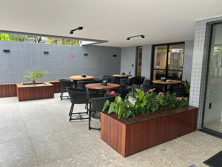 Bela Hospedagem - #Get One 321 - Moderno, a poucos passos do