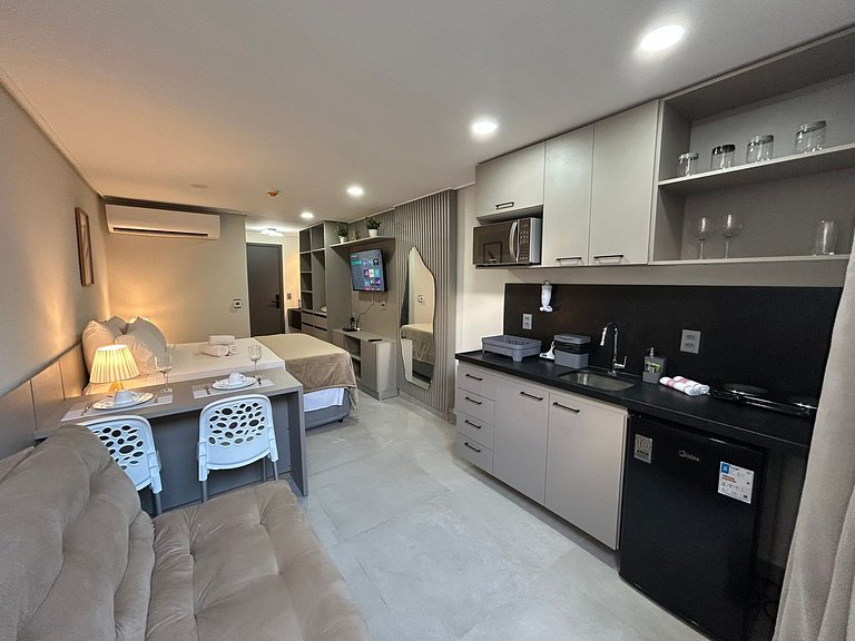 Bela Hospedagem - #004 Acqua Tambaú | Flat com Terraço Priva