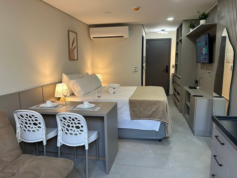 Bela Hospedagem - #004 Acqua Tambaú | Flat com Terraço Priva