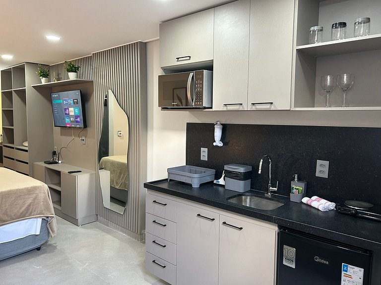 Bela Hospedagem - #004 Acqua Tambaú | Flat com Terraço Priva