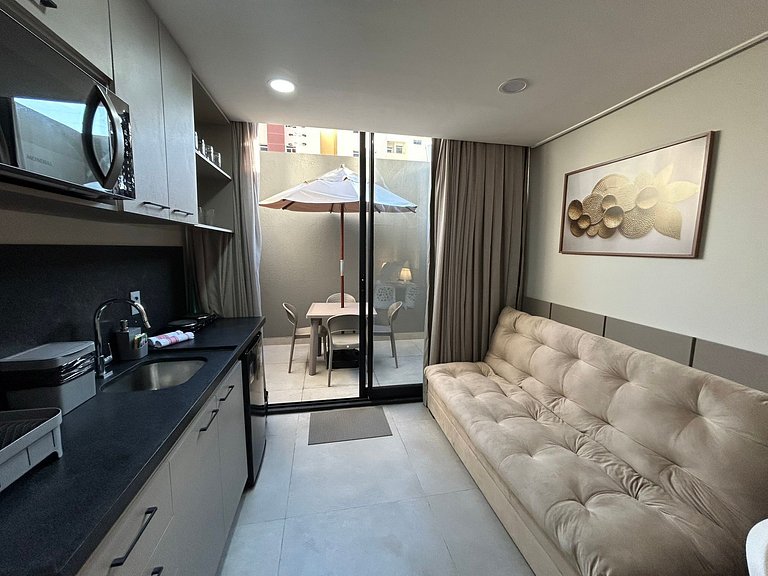 Bela Hospedagem - #004 Acqua Tambaú | Flat com Terraço Priva