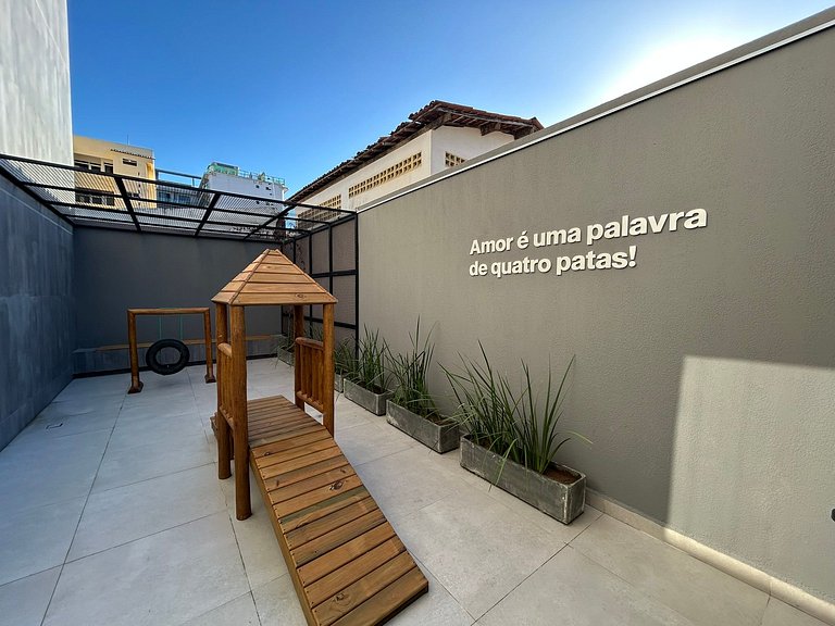 Bela Hospedagem - #004 Acqua Tambaú | Flat with Private Terr