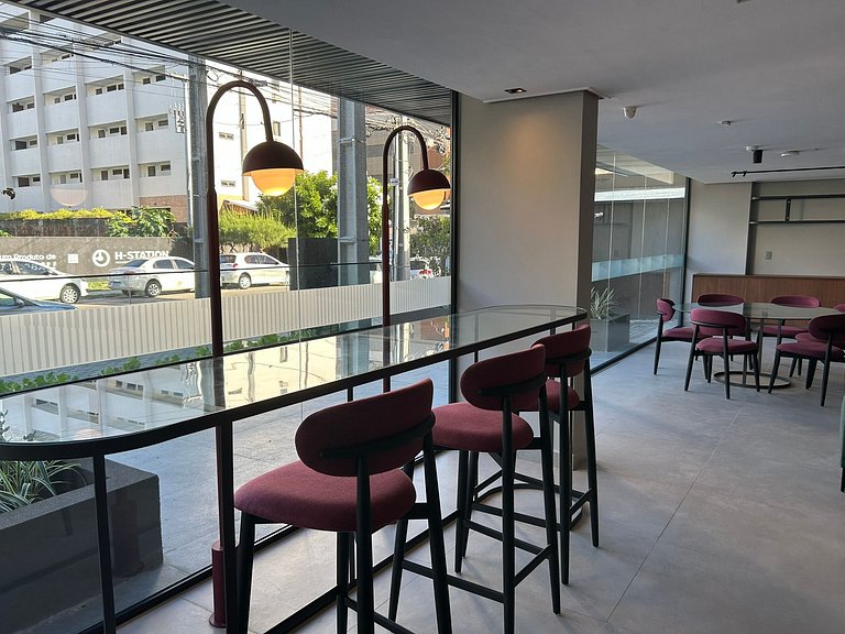 Bela Hospedagem - #004 Acqua Tambaú | Flat com Terraço Priva