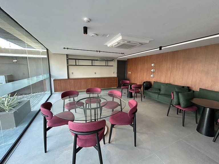 Bela Hospedagem - #004 Acqua Tambaú | Flat com Terraço Priva