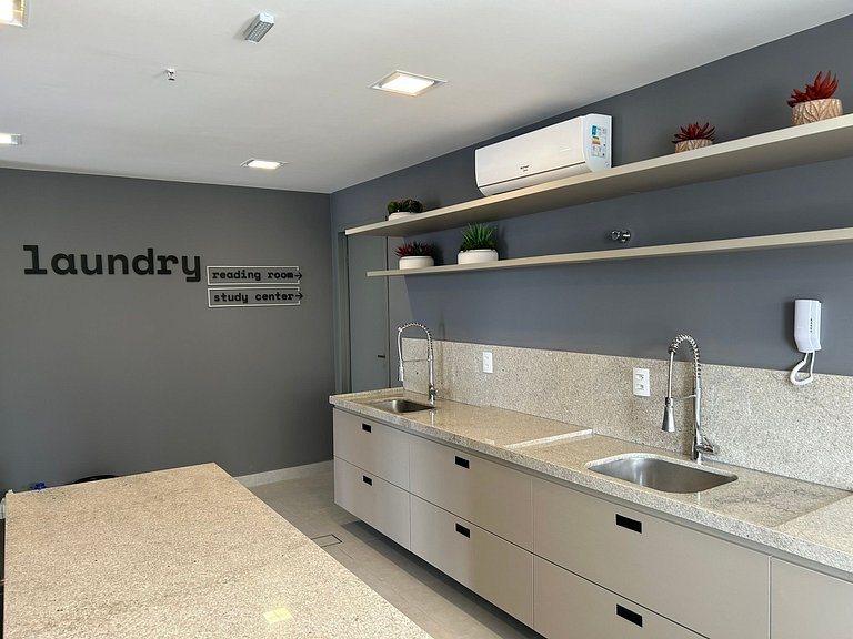 Bela Hospedagem - #1701 Simple Manaira, linda vista da cidad