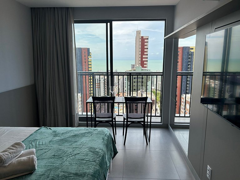 Bela Hospedagem - Vista Incrível no Simple Smart em Manaíra