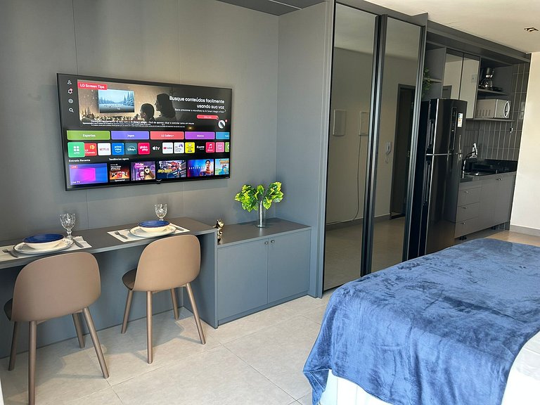 Bela Hospedagem - Vista Incrível no Simple Smart em Manaíra