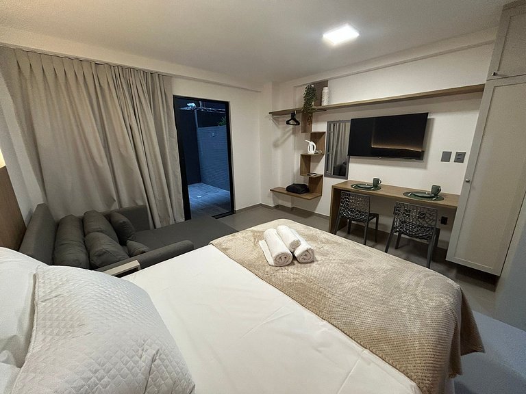 Bela Hospedagem - #018 Beach Haus, comodidad a orillas del m